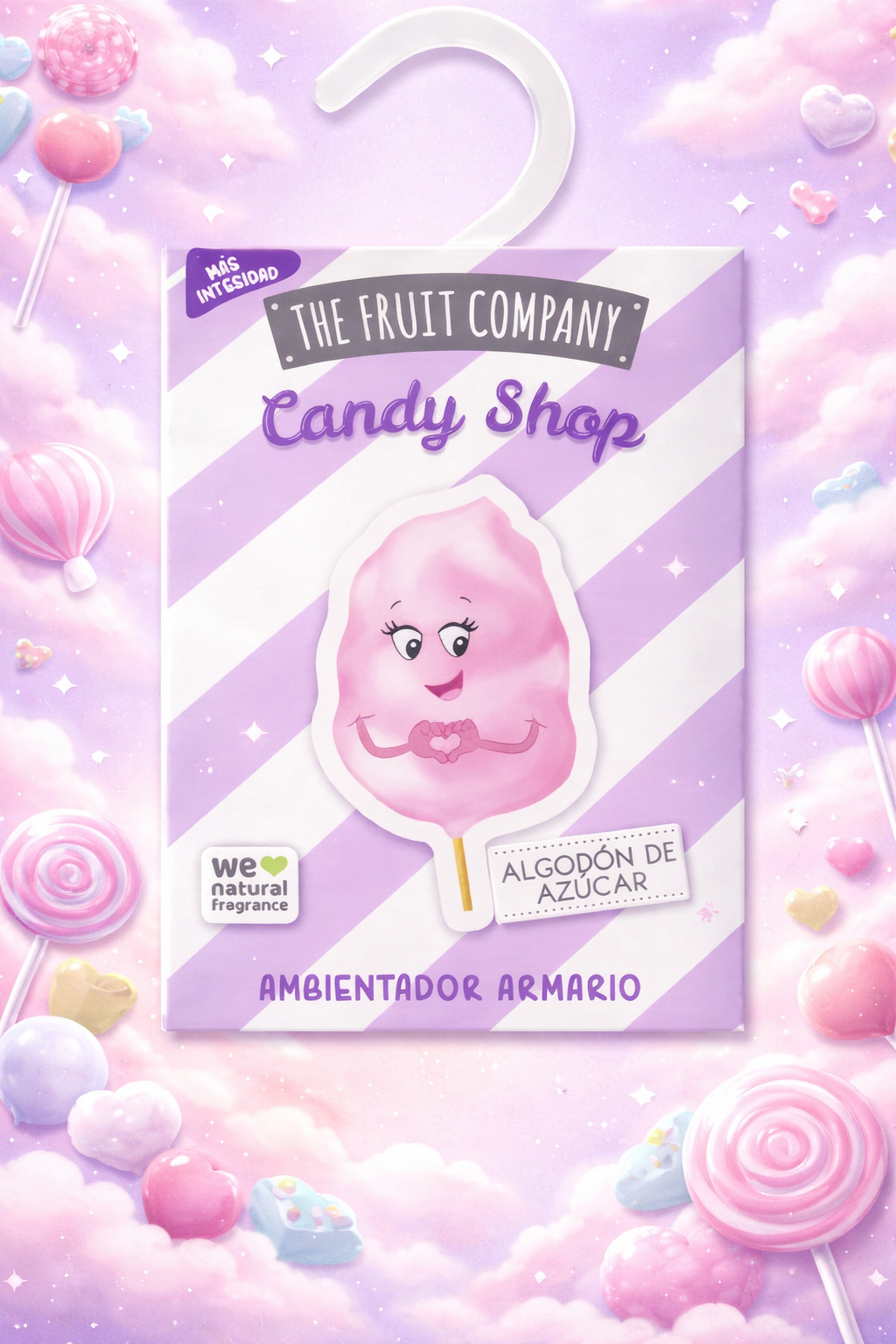 Sachet armoir candy shop Barbe à papa