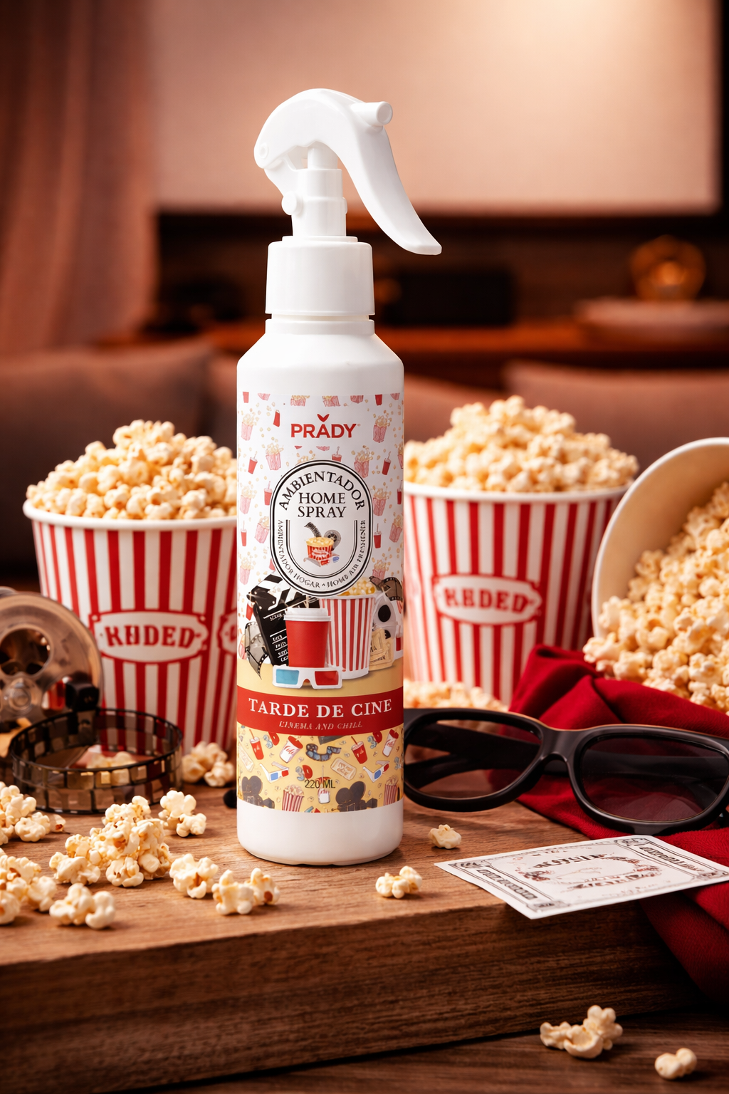 Spray d’ambiance maison tissu et voiture Pop corne