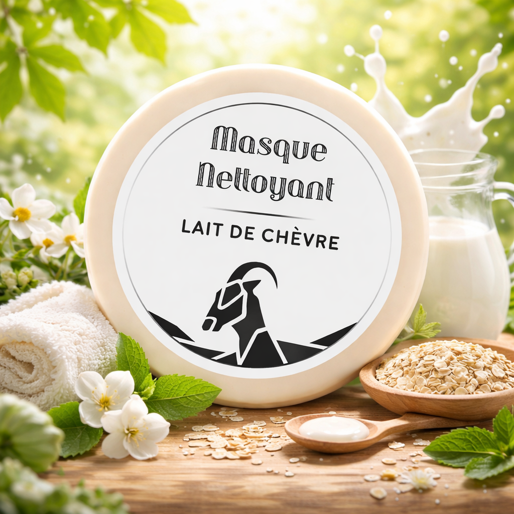 Savons masques au lait de chèvre et huile d'Argan
