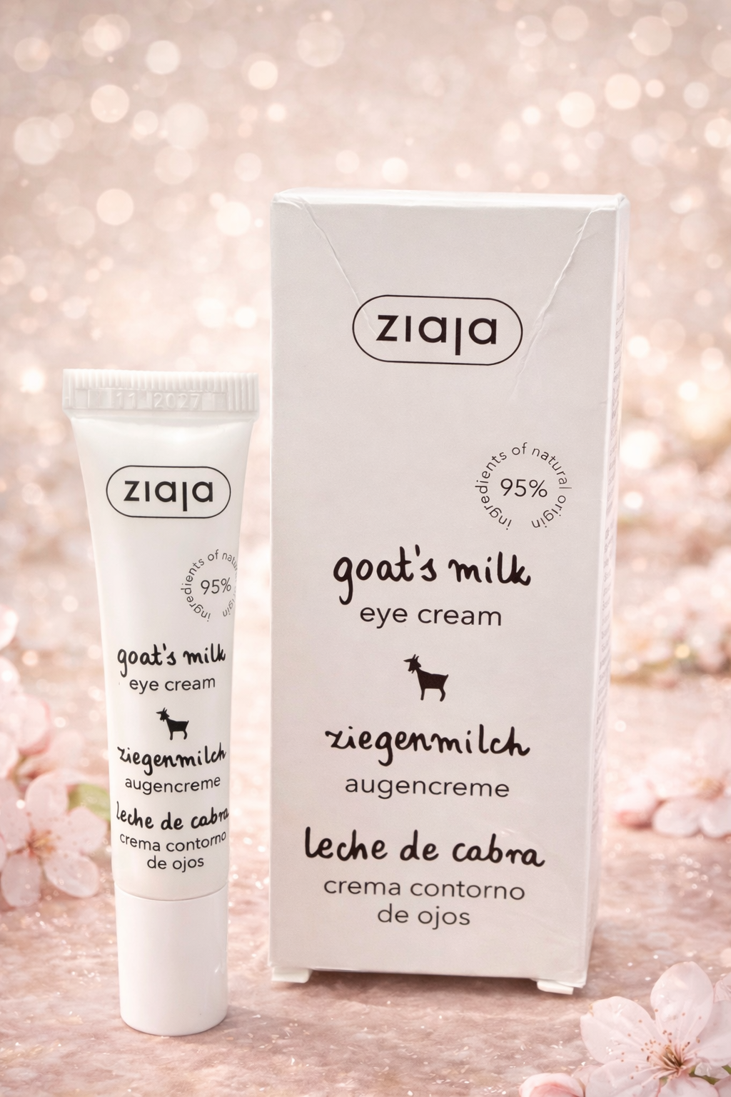 Soin Contour Des Yeux Repulpant Au Lait De Chèvre