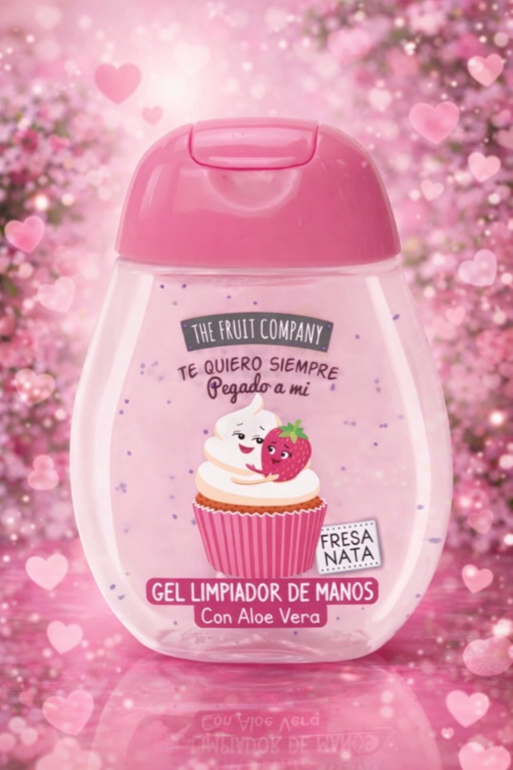 Gel Désinfectant mains Fraise Chantilly - the Fruit Company