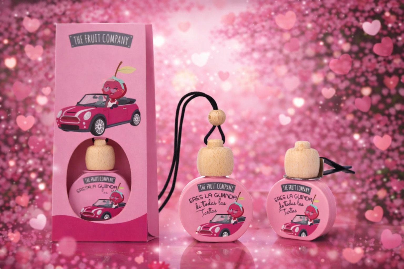 Désodorisant Voiture à La Cerise - The fruit Company.