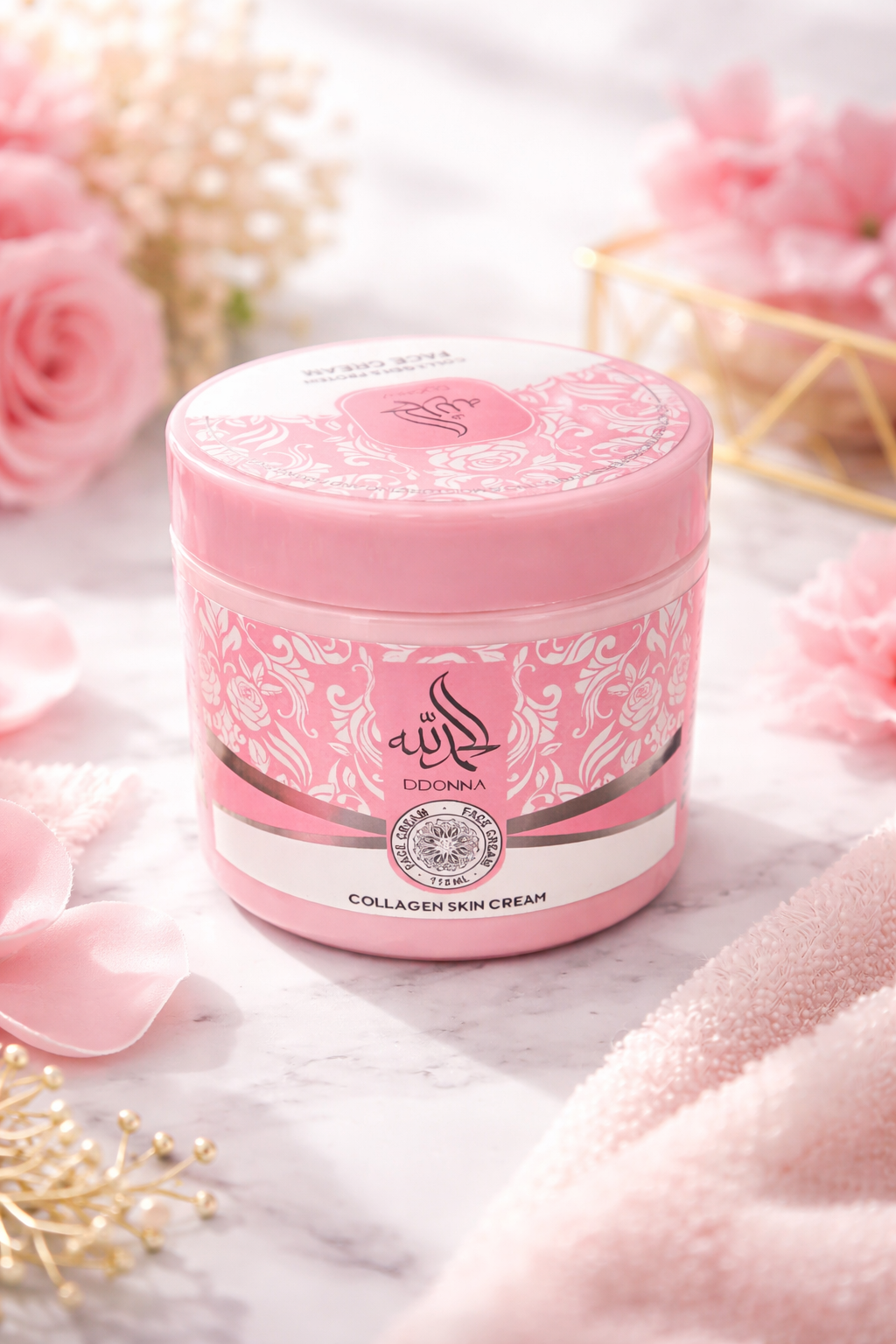 Crème visage collagène pinky