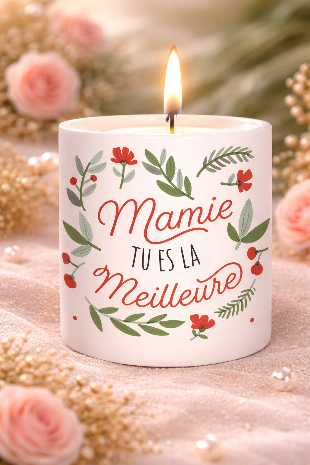 Bougie mamie tu es la meilleure