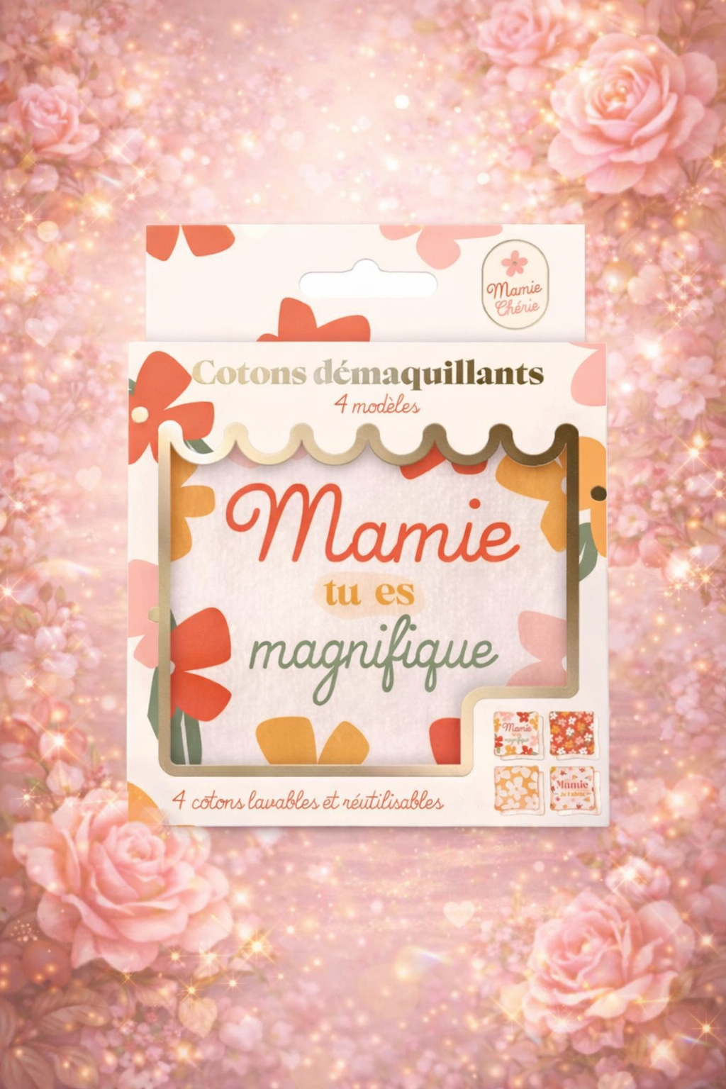 Coton démaquillant Mamie