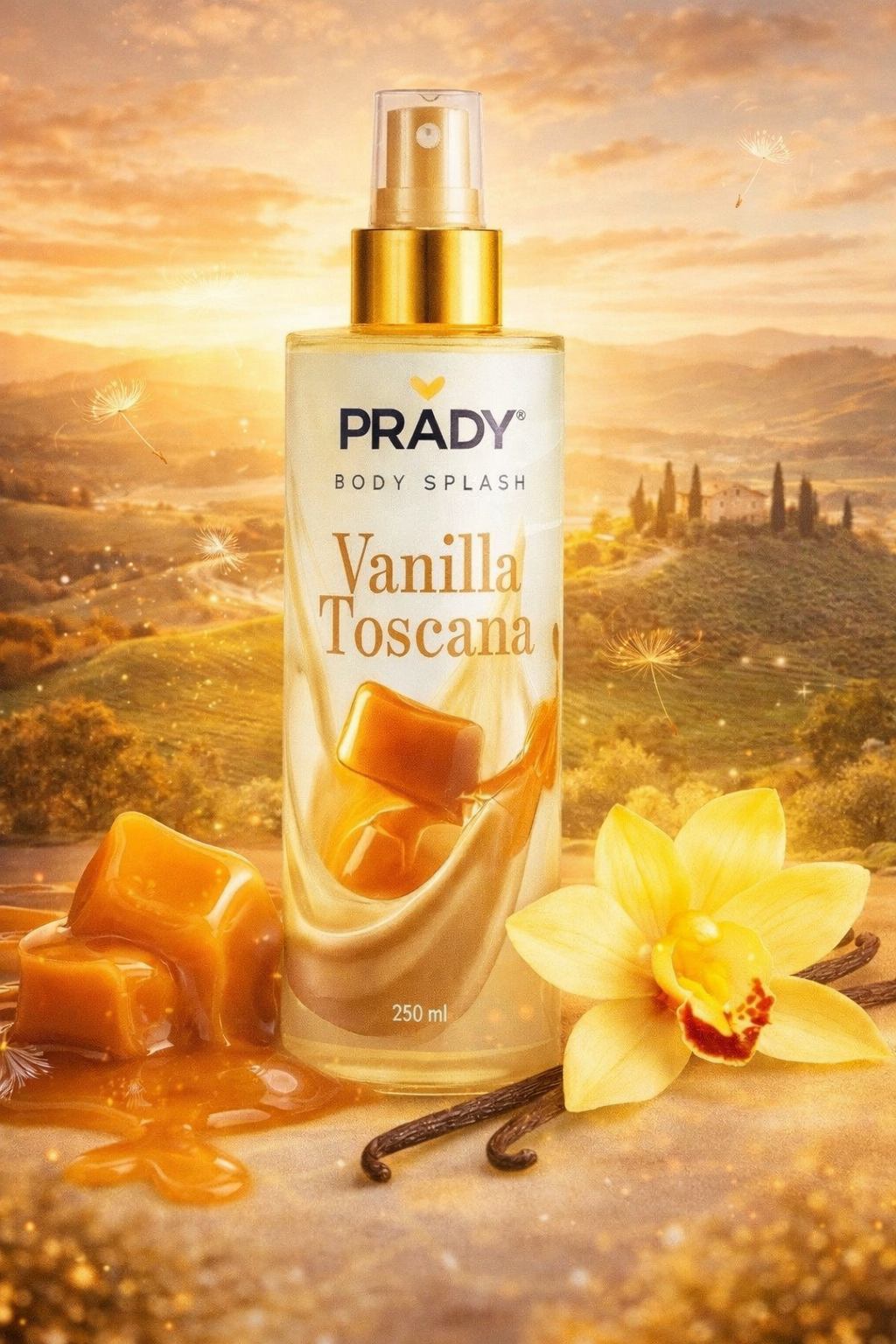 Brume corps et cheveux vanille toscana