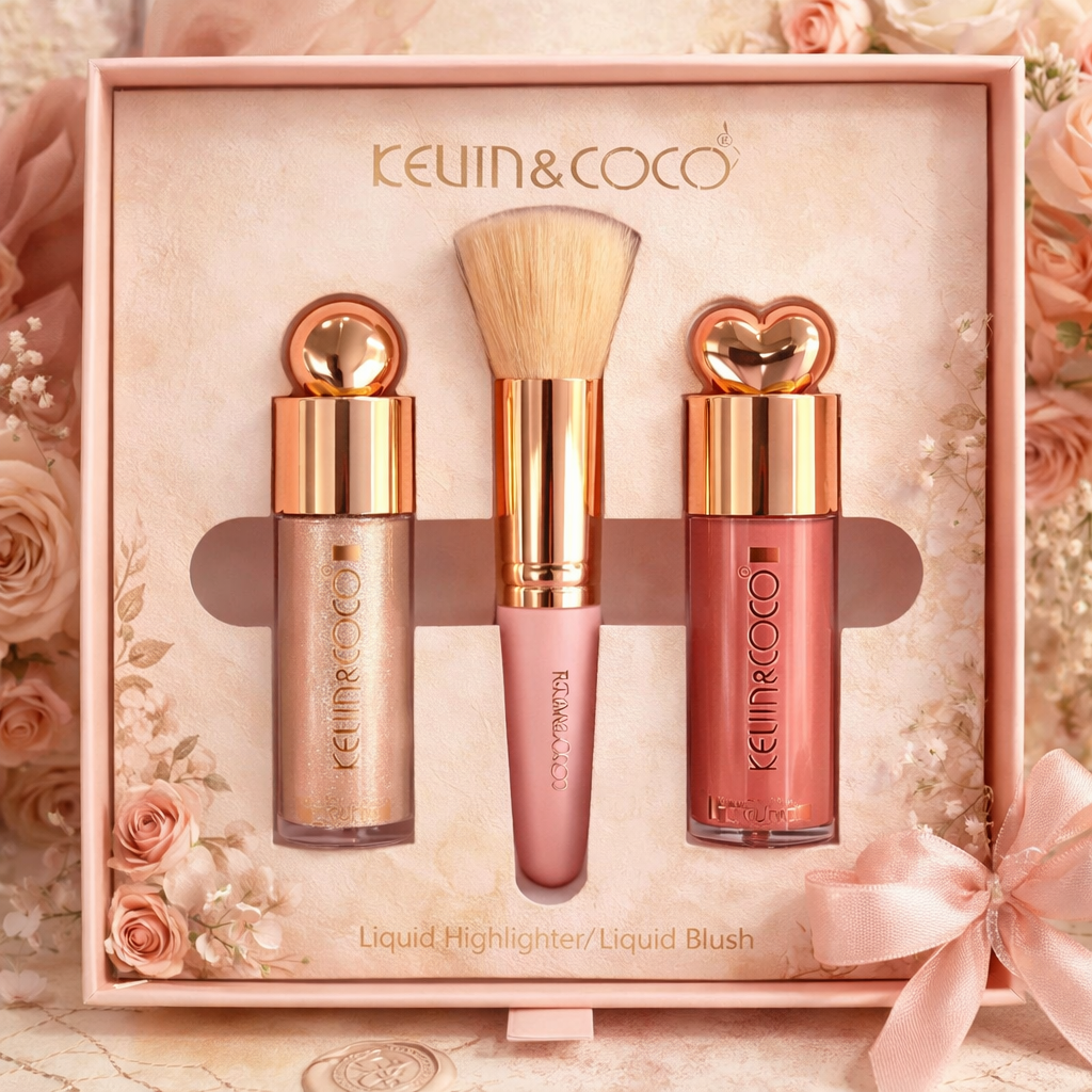 Sublime Set highlighter  & Liquid Blush - Kevin & Coco