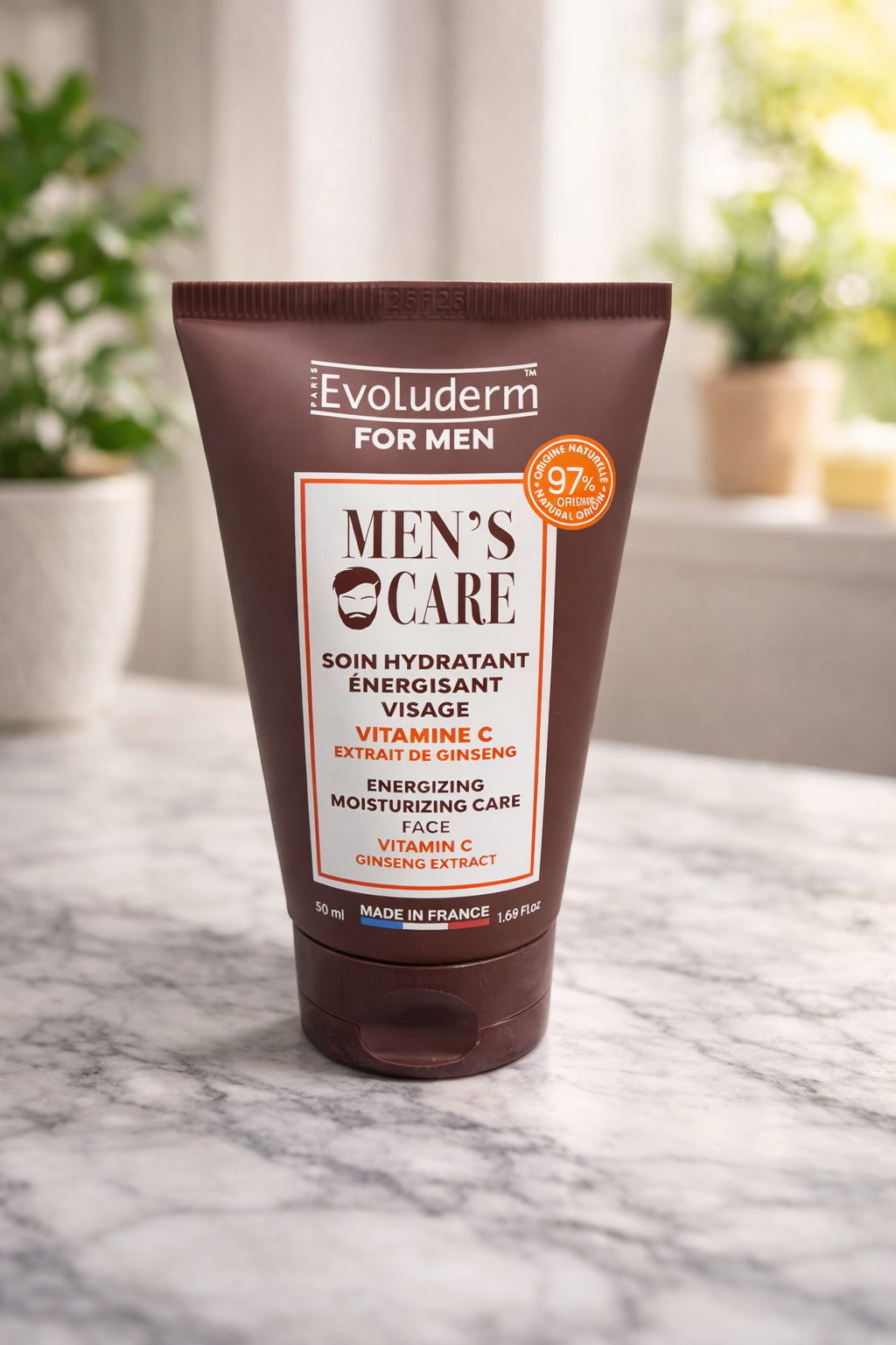 Soin Hydratant Energisant Visage Homme