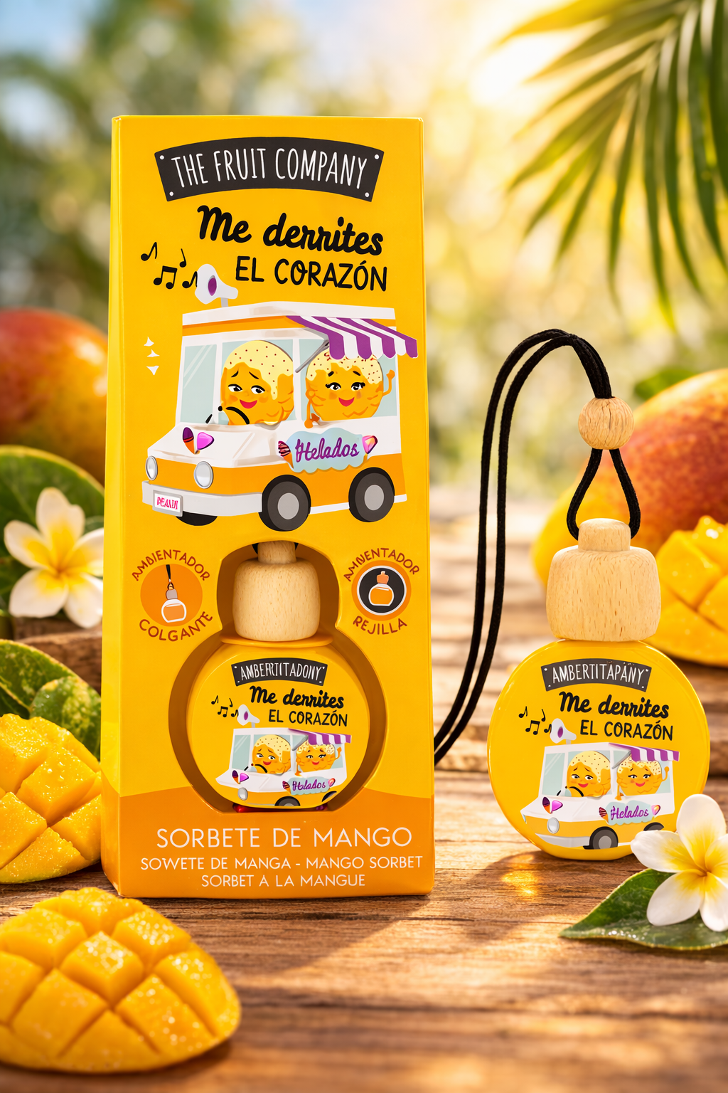 Diffuseur de Parfum Voiture à La Mangue