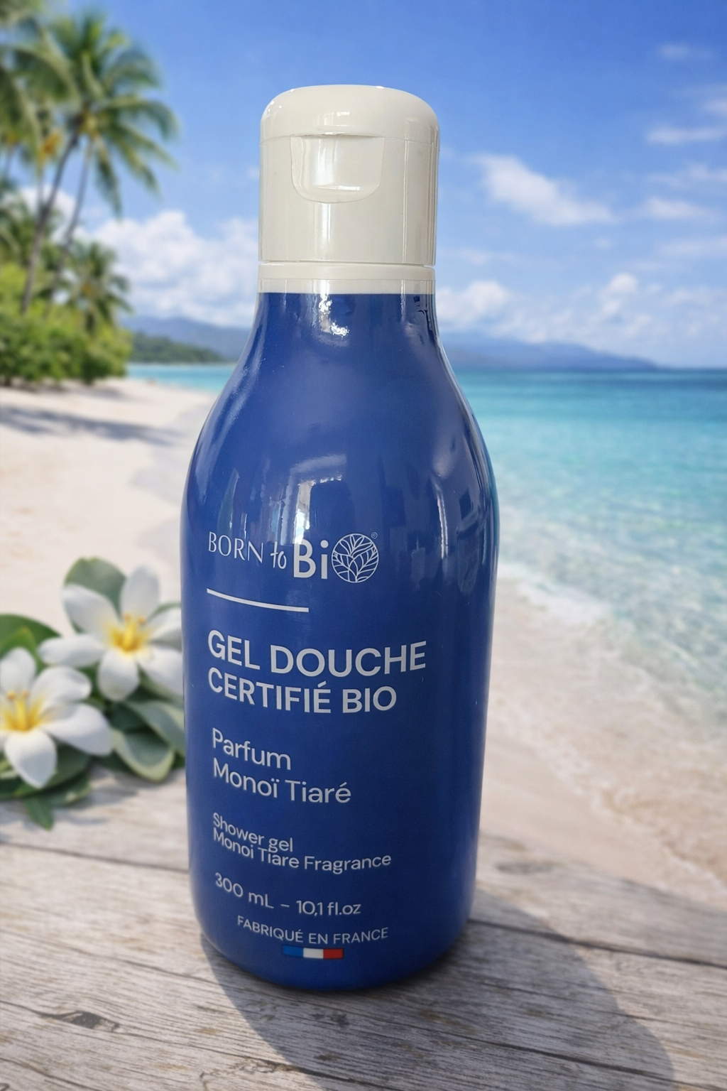 Gel douche Monoï Tiaré - Certifié Bio