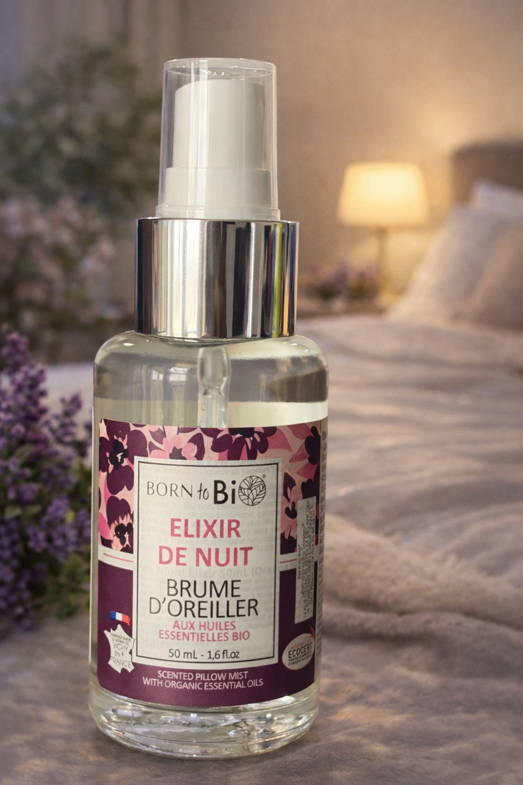 Brume d'oreiller Elixir de Nuit Zen aux huiles essentielles