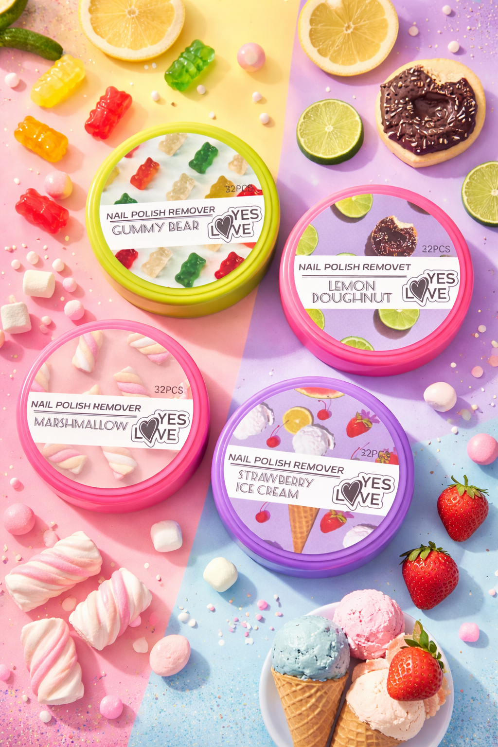 Lingettes Dissolvantes Gourmandes