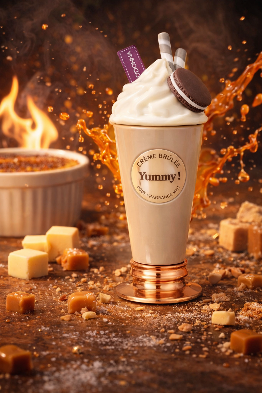 Brume Corporelle "Yummy Crème Brûlée!