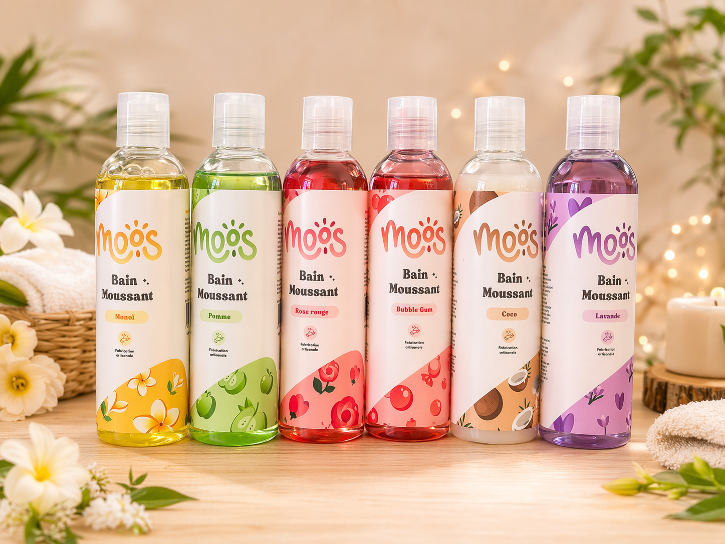 Bain moussants