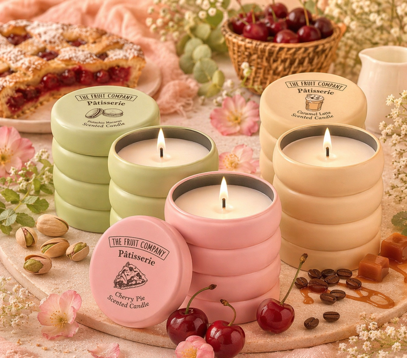 Bougie gourmande - The fruit et compagny