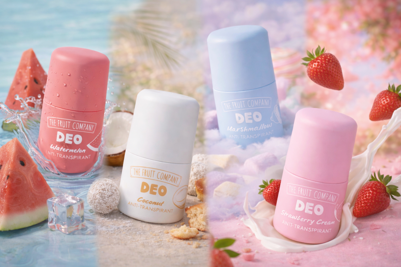 Déodorant Roll On - The Fruit company