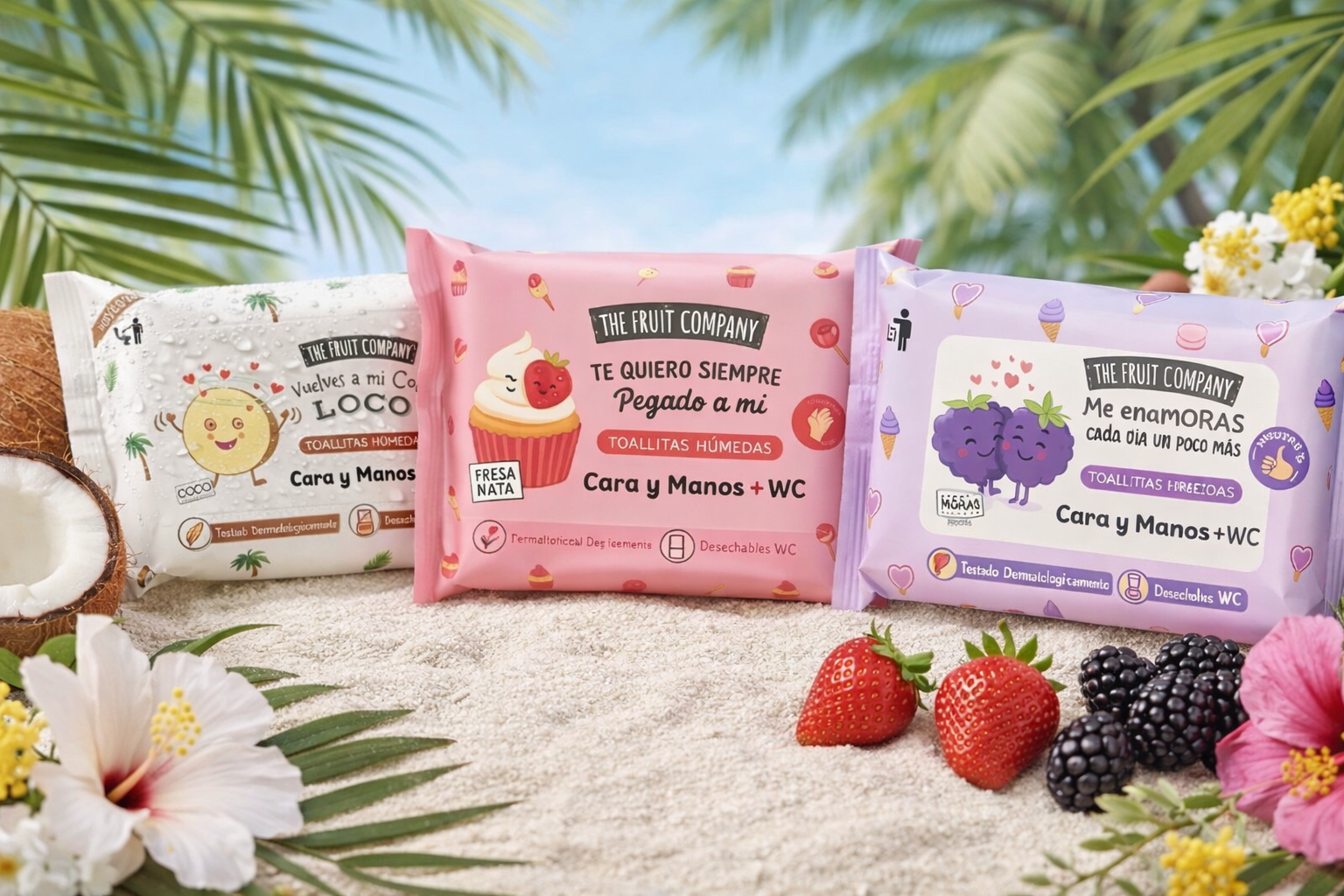 The Fruits Compagnie – Lingettes Multi-usages