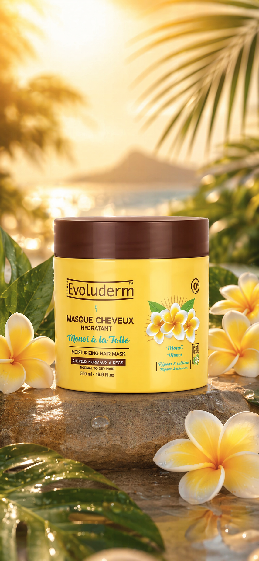 Masque Cheveux Hydratant Monoï