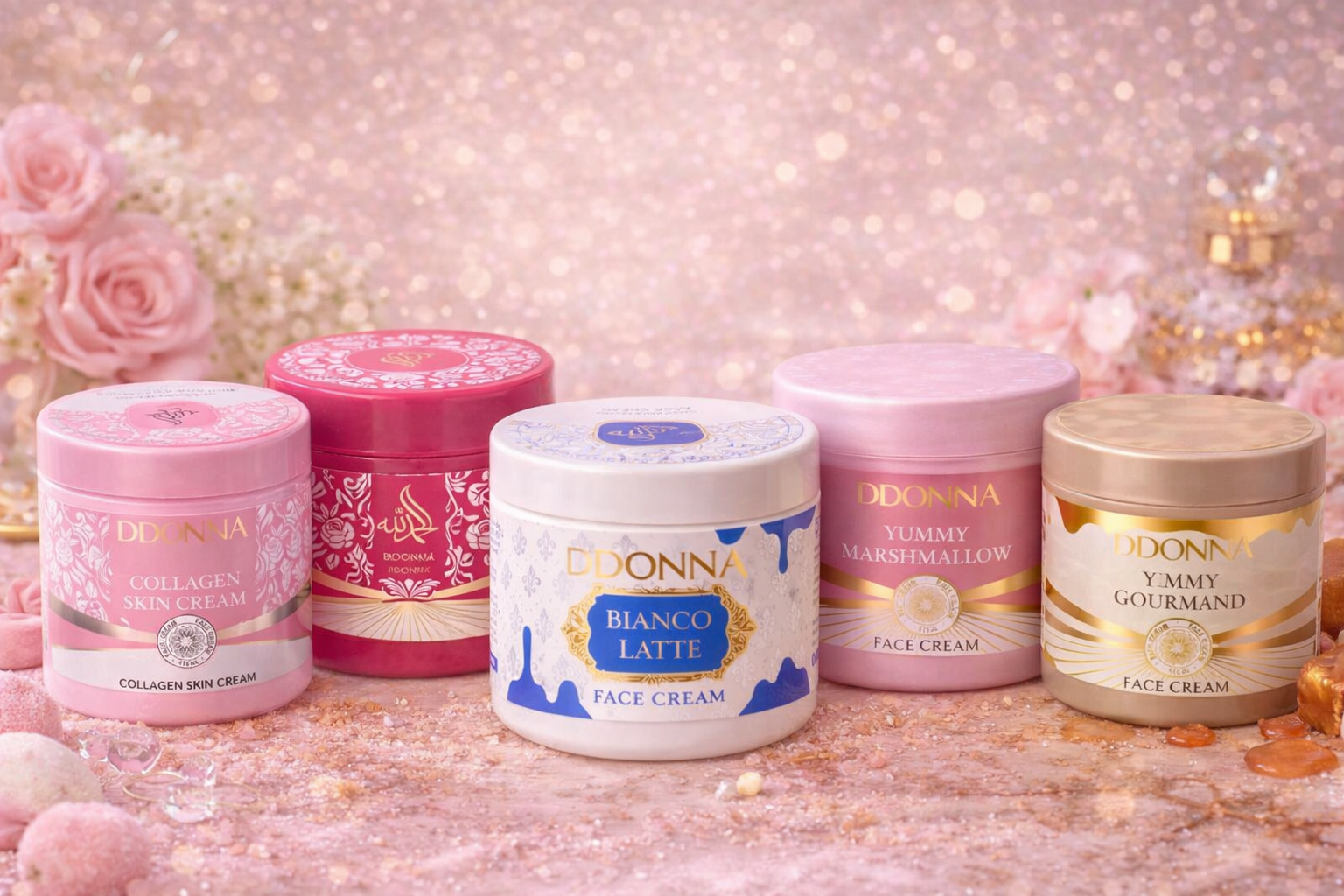 Crème visage collagène D’donna