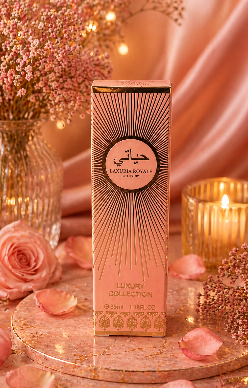 Eau de Parfum pour Femme  Laxuria Royale Gold Glow 35ml