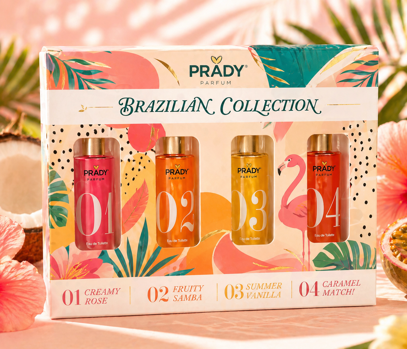 Coffret Découverte Brazilian Summer 4x33ml