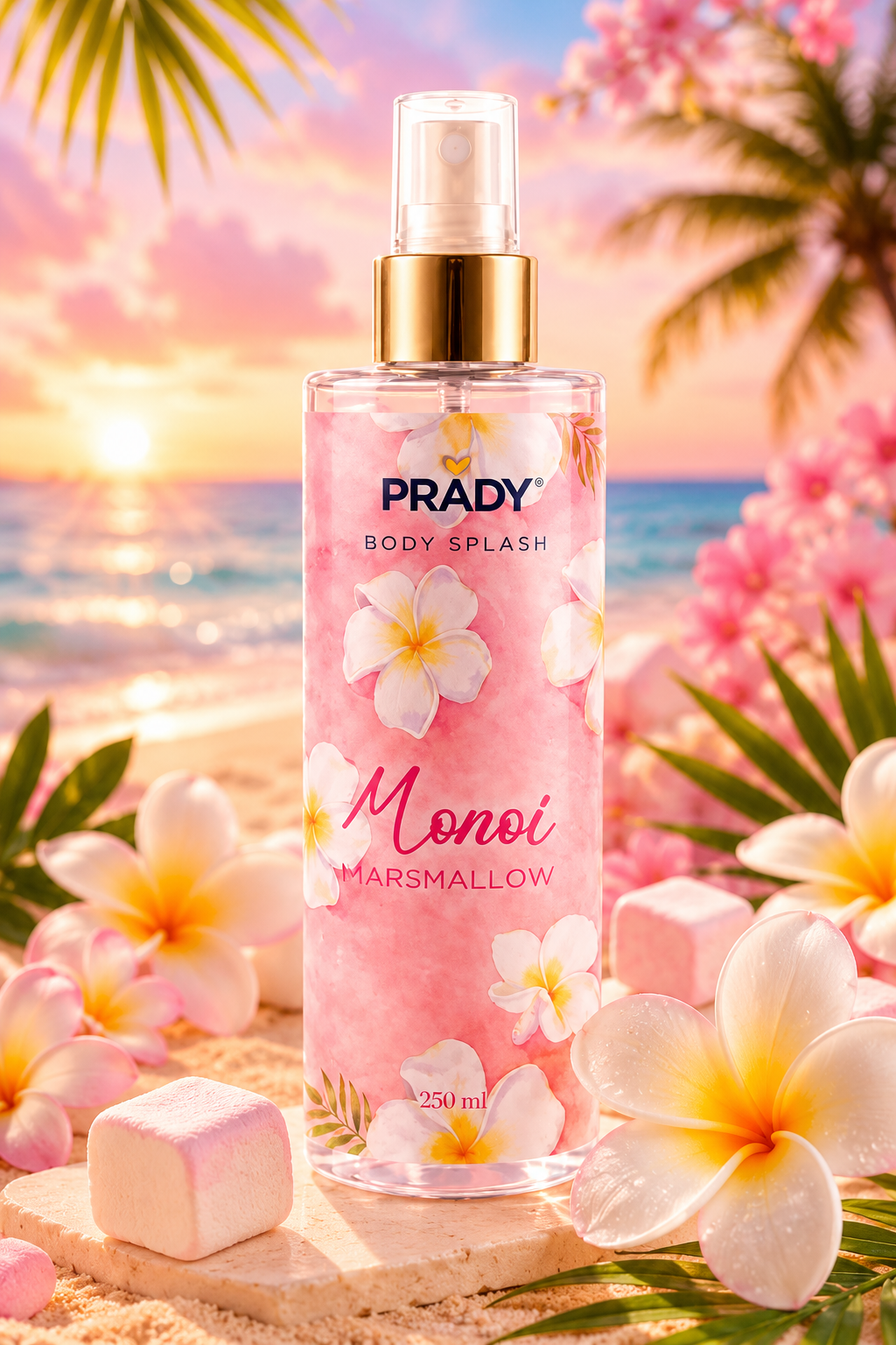 Brume Corps & Cheveux Monoi Marshmallow 250ml