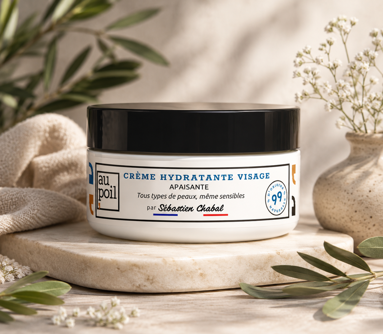 Crème hydratante soin visage