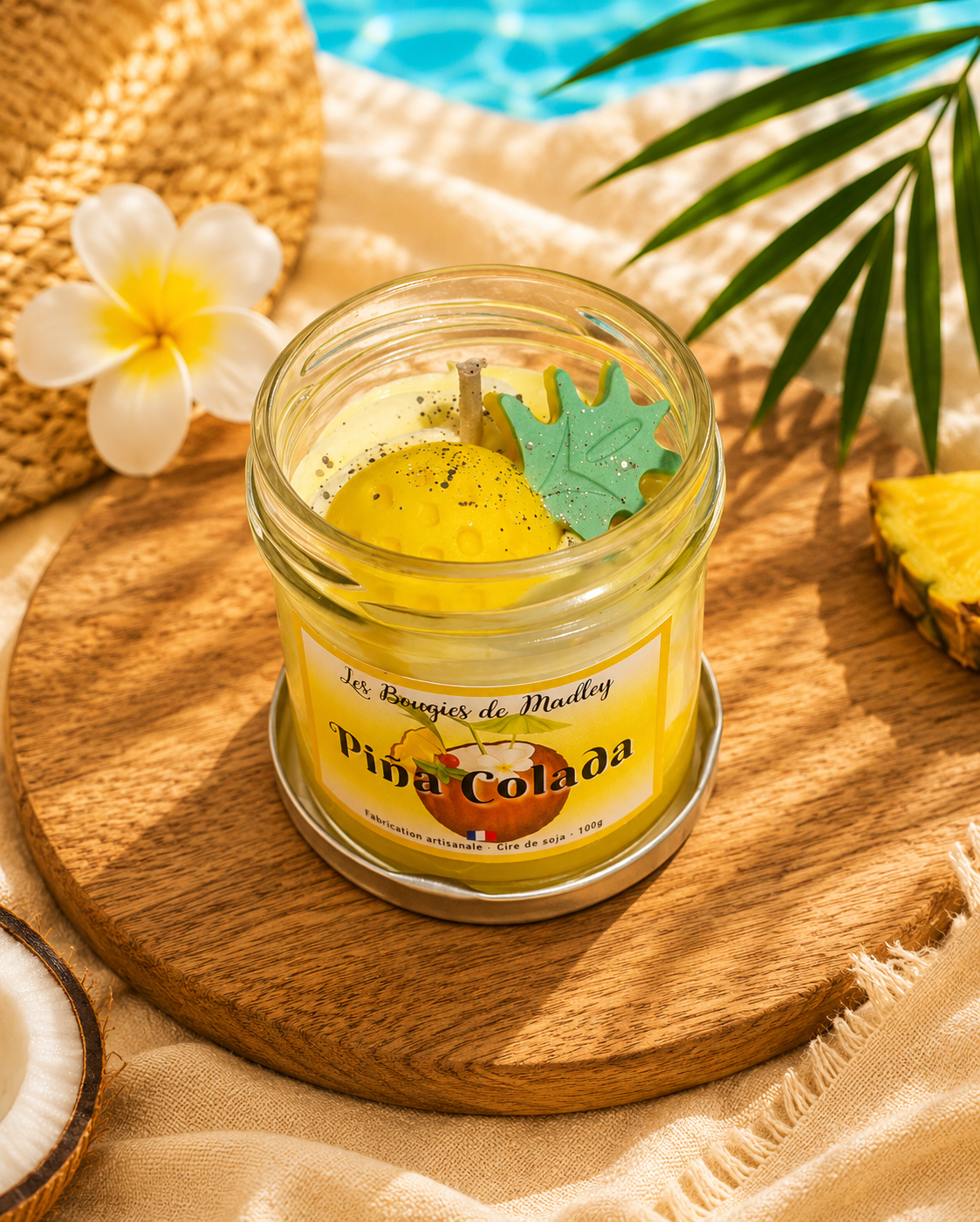 Bougie pina colada