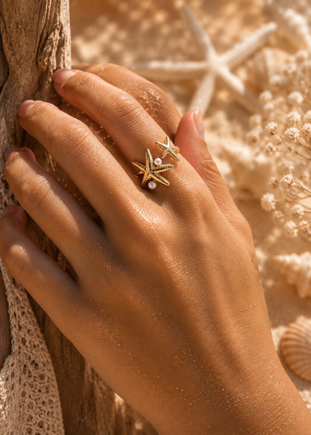 Bague Étoile des Perles