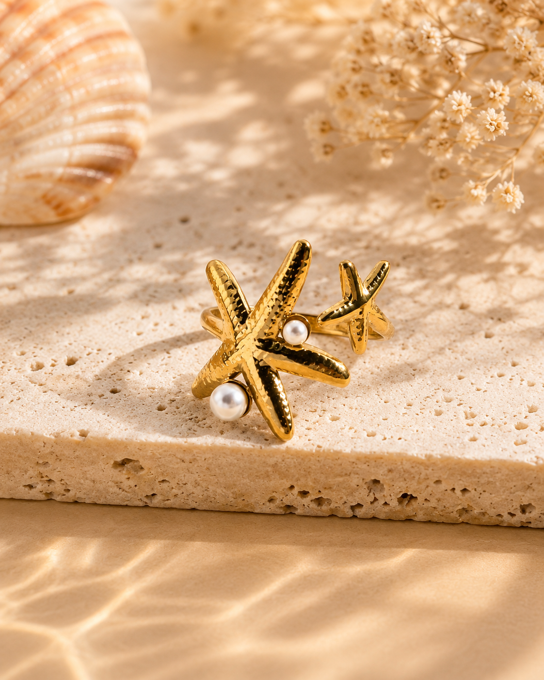 Bague Étoile des Perles