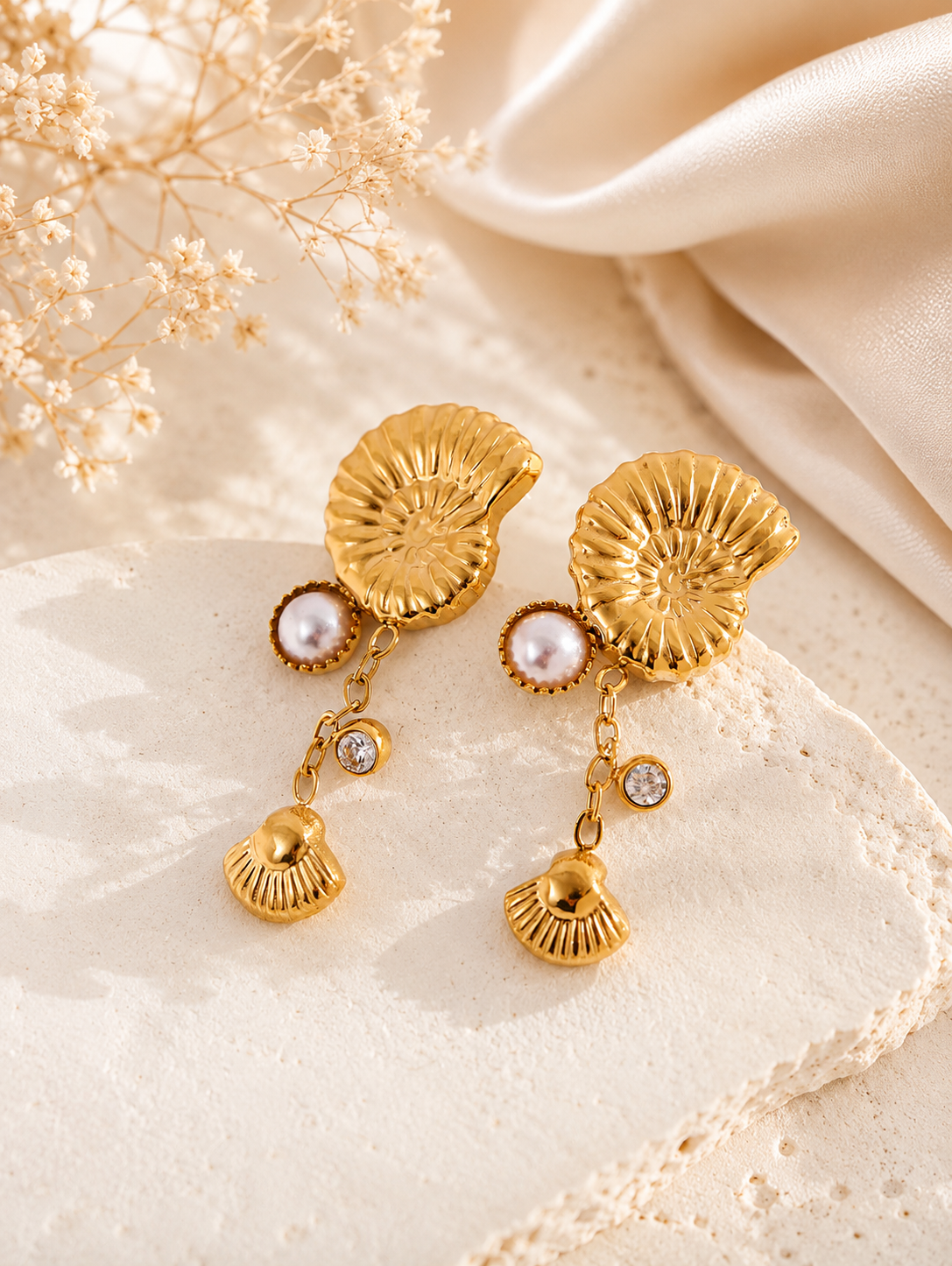 Boucle d’oreille Rêve de Coquillages