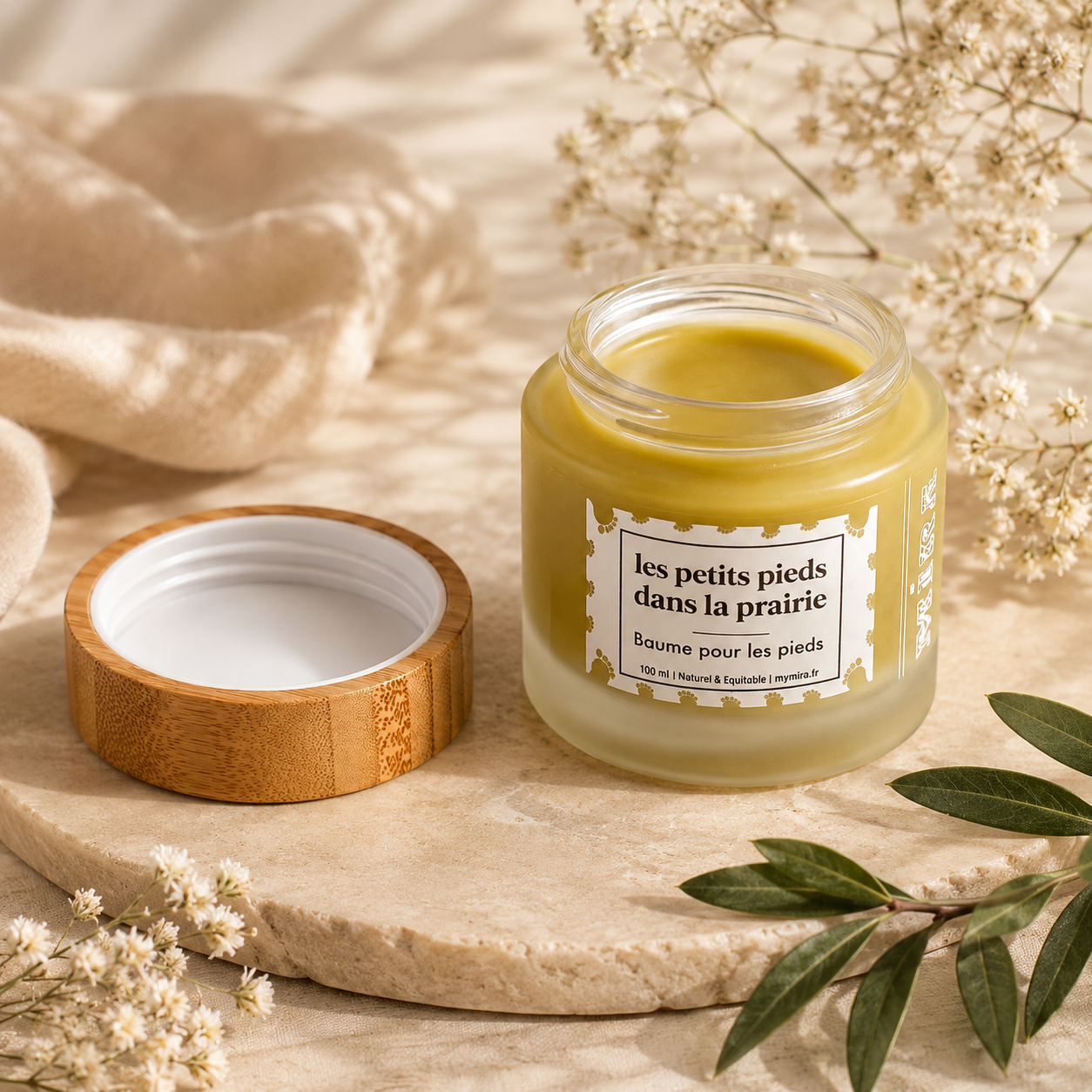 Soin - Baume pieds secs : notre baume naturel pour nourrir et protéger - PIEDS SECS - Les petits pieds dans la prairie