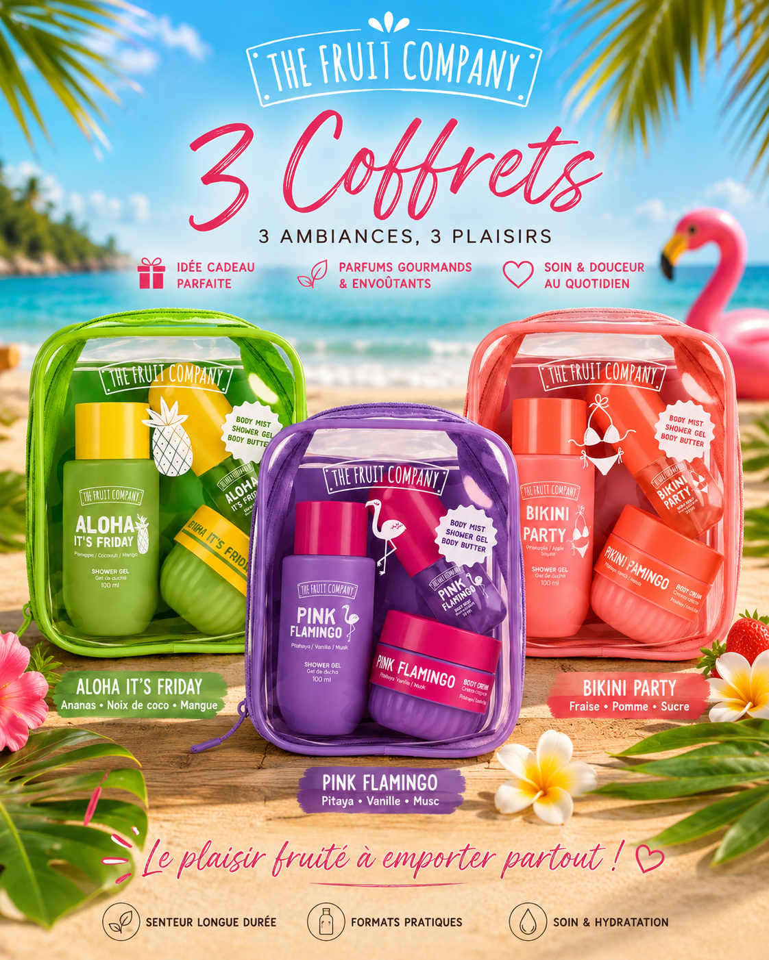 Travel Bag Summer 3 Pièces