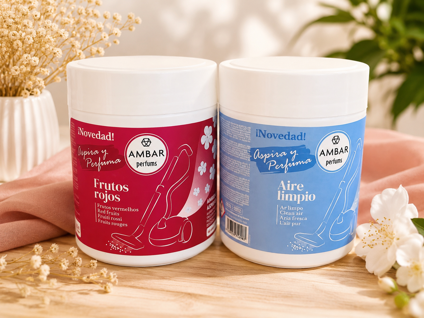 Pastilles parfumées pour aspirateur fruits rouges