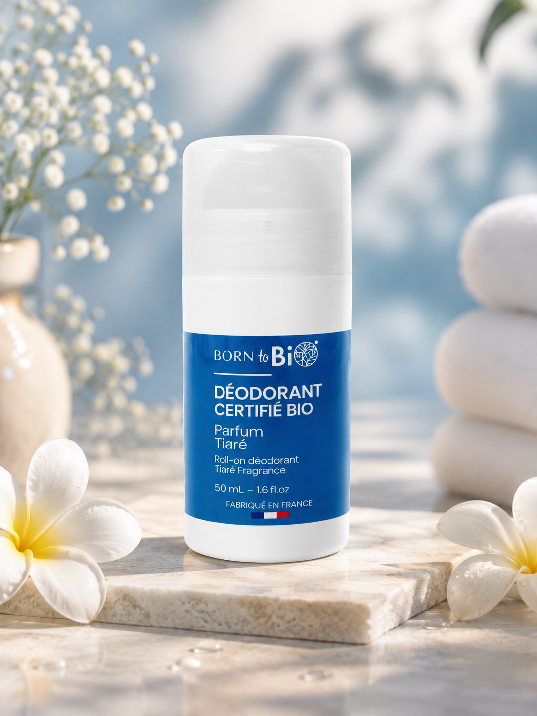 Déodorant Tiaré Bio - Certifié Bio